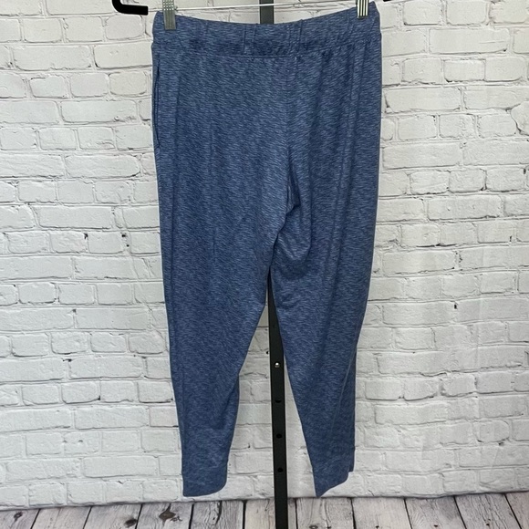 Lounge Pants with Drawstring Waistband Blue - Picture 2 of 3